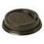 Black cup lid  8oz